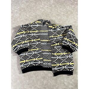 H&M Diamond Pattern 3D Women's Open Cardigan Sz S